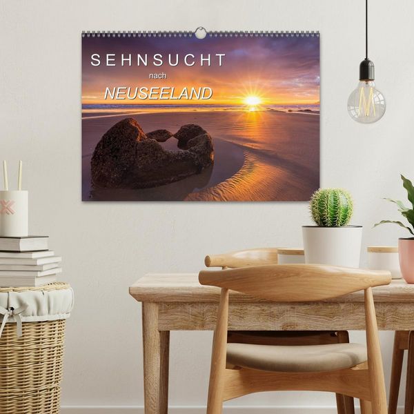 Produktbild: Sehnsucht nach Neuseeland (Wandkalender 2026 DIN A3 quer), CALVENDO Monatskalender