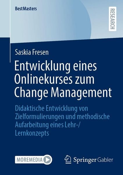 Produktbild: Entwicklung eines Onlinekurses zum Change Management