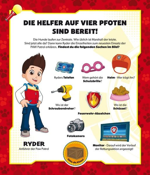 Produktbild: PAW Patrol Mein Taschenlampenbuch ab 4 Jahren