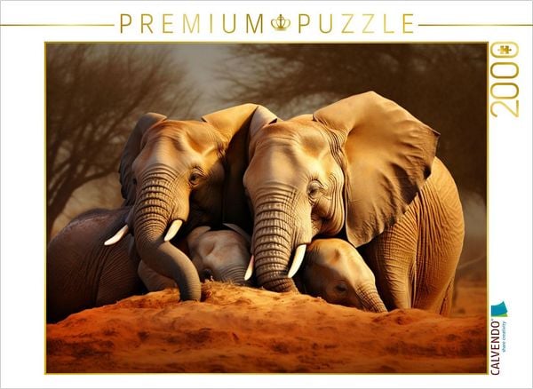 Produktbild: CALVENDO Puzzle Ein Motiv aus dem Kalender "Wenn sie schlafen" | 2000 Teile Lege-Gr&ouml;&szlig;e 90x67cm Foto-Puzzle f&uuml;r gl&uuml;ckliche Stunden