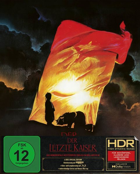 Der letzte Kaiser | 4-Disc Special Edition (4K Ultra HD Blu-ray + 2x Blu-ray + Bonus-Blu-ray)