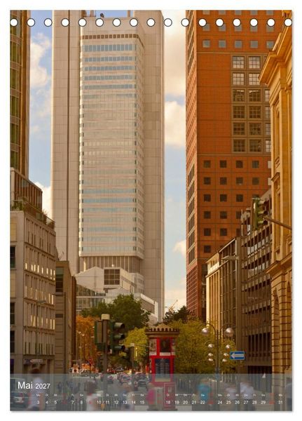 Produktbild: Frankfurter Pflaster (Tischkalender 2027 DIN A5 hoch), CALVENDO Monatskalender