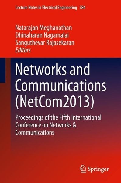 Produktbild: Networks and Communications (NetCom2013)