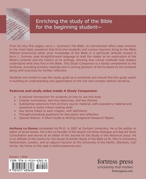 Produktbild: A Study Companion to the Bible