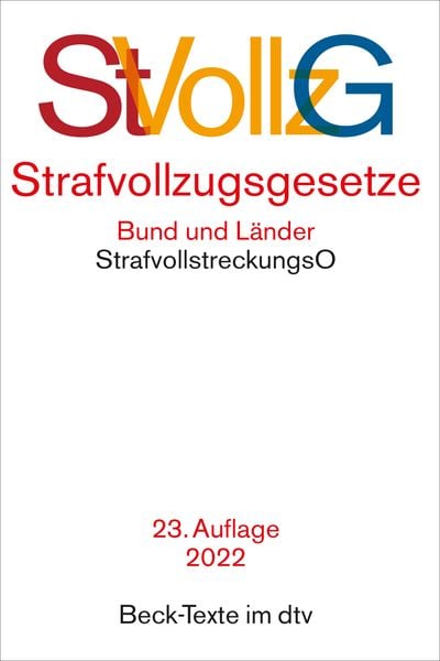 Produktbild: Strafvollzugsgesetze