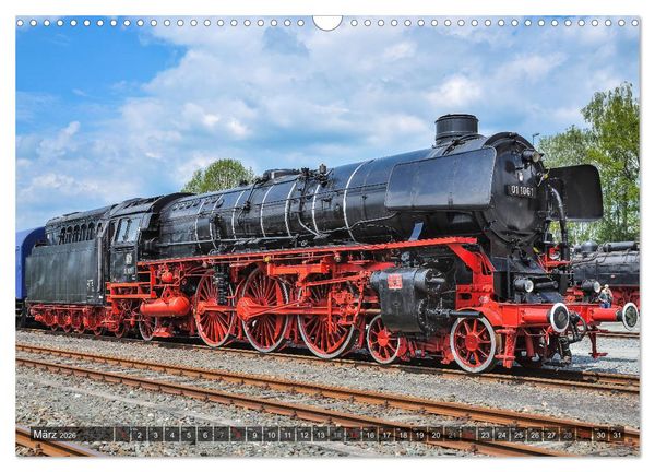 Produktbild: Unter Dampf - Eisenbahnromantik aus vergangener Zeit (Wandkalender 2026 DIN A3 quer), CALVENDO Monatskalender