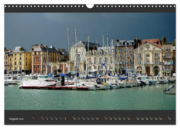 Produktbild: Normandie - Raue K&uuml;ste und malerische Hafenst&auml;dte (Wandkalender 2026 DIN A3 quer), CALVENDO Monatskalender