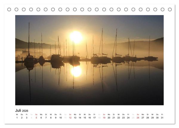 Produktbild: Boote 2026 (Tischkalender 2026 DIN A5 quer), CALVENDO Monatskalender