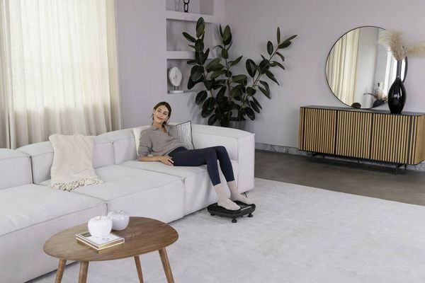 Produktbild: Medisana LM 100 Fu&szlig;massageger&auml;t 60W Schwarz