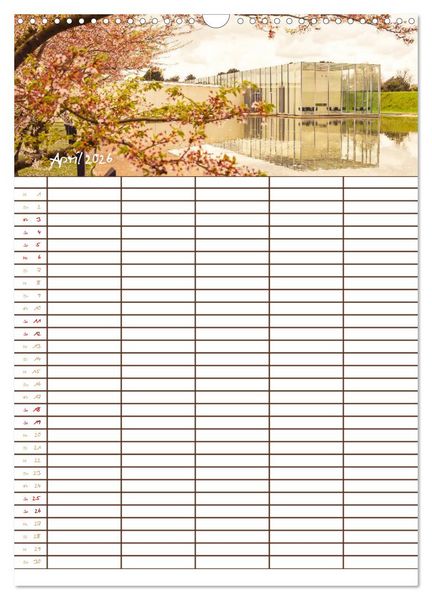 Produktbild: Rhein-Kreis Neuss - Der Familienkalender (Wandkalender 2026 DIN A3 hoch), CALVENDO Monatskalender
