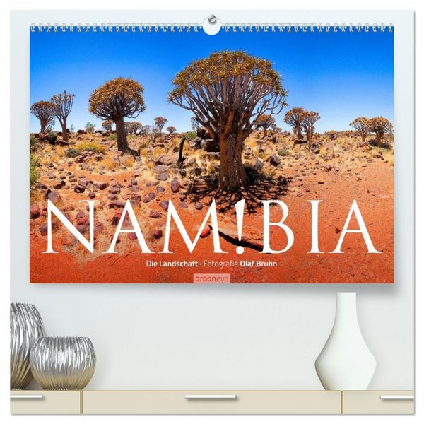 Produktbild: Namibia - Die Landschaft (hochwertiger Premium Wandkalender 2026 DIN A2 quer), Kunstdruck in Hochglanz