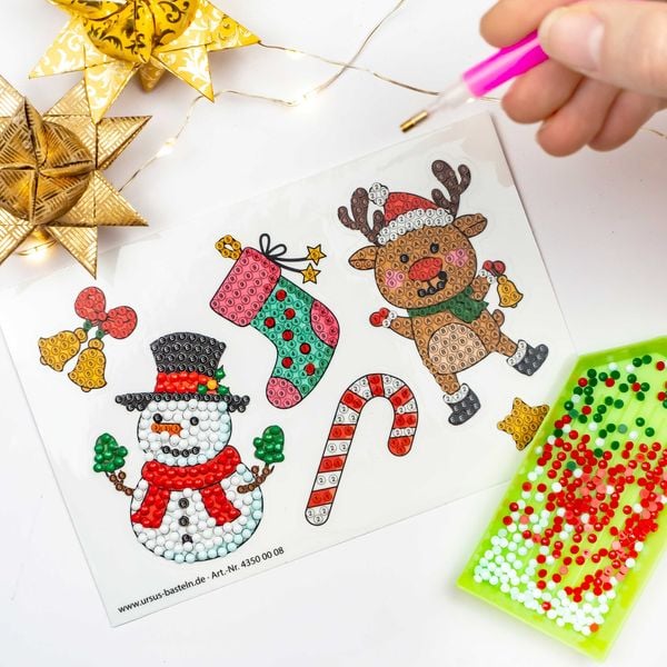 KIKVTER Folienspaß Kinder - 77 Motive Glitzer Transferfolie Bastelset