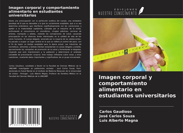 Produktbild: Imagen corporal y comportamiento alimentario en estudiantes universitarios