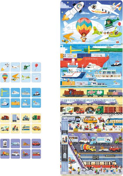 Produktbild: Kinderpuzzle - Banana Panda Transport plus