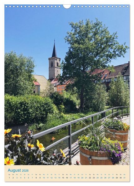Produktbild: Erfurt und Eisenach - Traumhaft Sch&ouml;n (Wandkalender 2026 DIN A3 hoch), CALVENDO Monatskalender