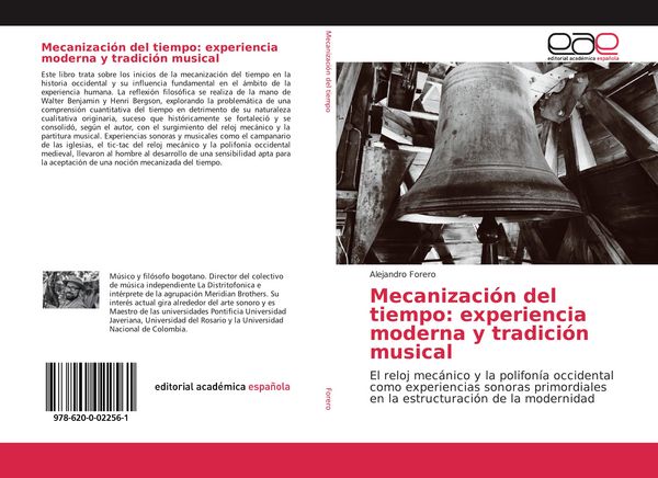 Produktbild: Mecanizacio&iquest;n del tiempo: experiencia moderna y tradicio&iquest;n musical