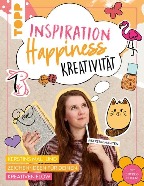 Inspiration Happiness Kreativität, Taschenbuch von Kerstin Mariten, Frechverlag GmbH, 9783735881267