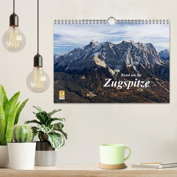 Produktbild: Rund um die Zugspitze (Wandkalender 2026 DIN A4 quer), CALVENDO Monatskalender
