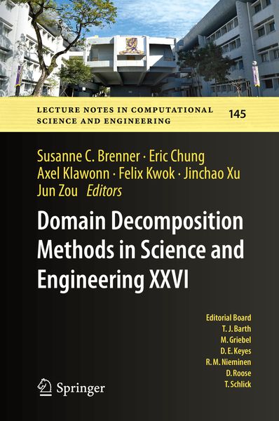 Produktbild: Domain Decomposition Methods in Science and Engineering XXVI