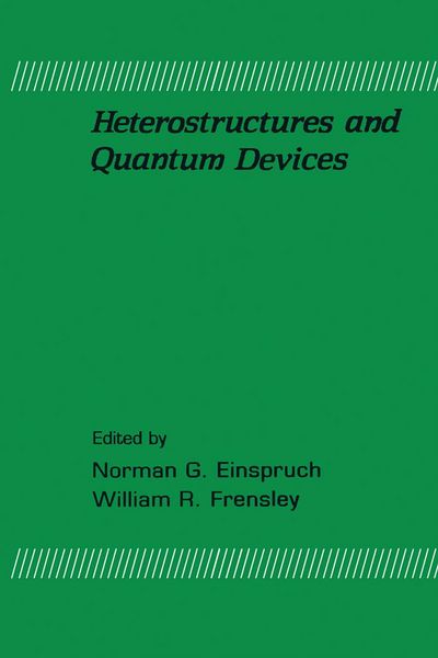 Produktbild: Heterostructures and Quantum Devices