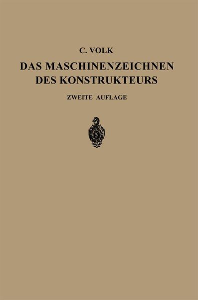 Produktbild: Das Maschinenzeichnen des Konstrukteurs