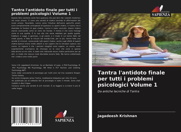 Produktbild: Tantra l'antidoto finale per tutti i problemi psicologici Volume 1