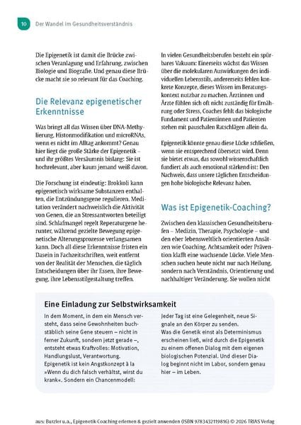 Produktbild: Epigenetik-Coaching erlernen & gezielt anwenden