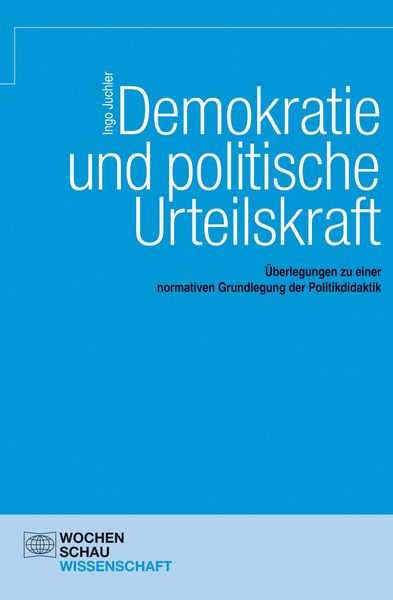 Produktbild: Demokratie und politische Urteilskraft