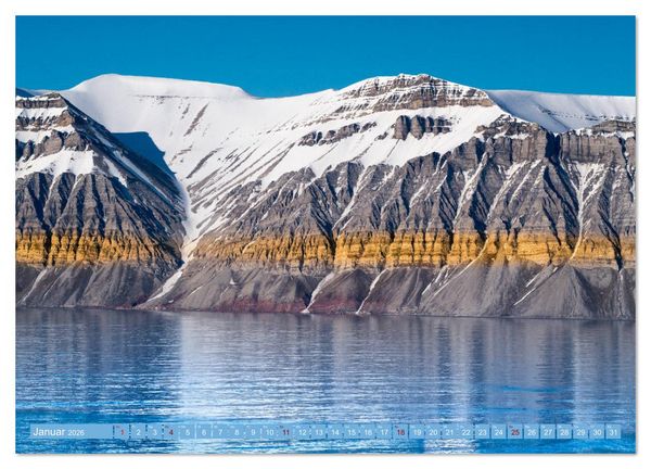 Produktbild: Spitzbergen im Sommer (Wandkalender 2026 DIN A4 quer), CALVENDO Monatskalender