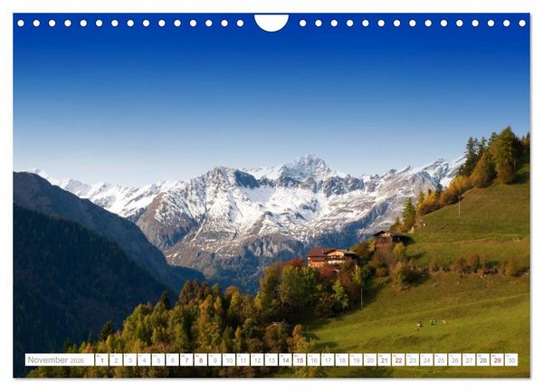 Produktbild: Bekannte und unbekannte Wanderziele in S&uuml;dtirol (Wandkalender 2026 DIN A4 quer), CALVENDO Monatskalender