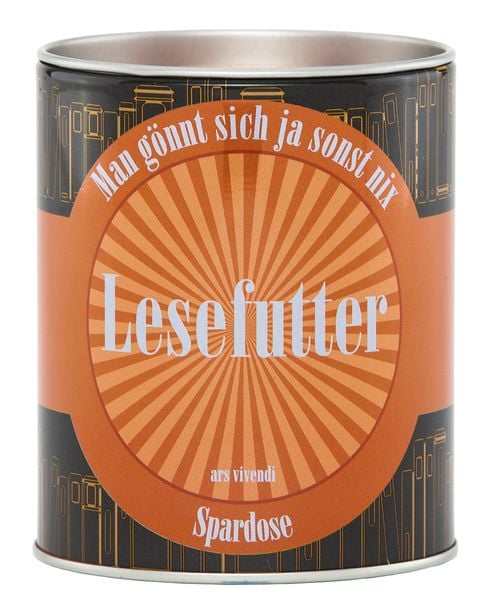 Produktbild: Spardose &raquo;Lesefutter&laquo;