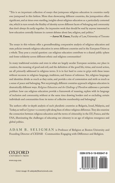 Produktbild: Religious Education and the Challenge of Pluralism
