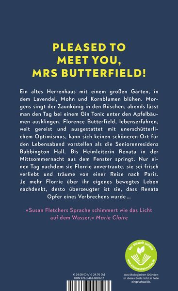 Produktbild: Florence Butterfield und die Nachtschwalbe