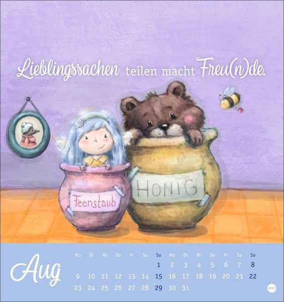 Produktbild: Zauberwesen Postkartenkalender 2027 - Zauberhafte Gr&uuml;&szlig;e f&uuml;r dich