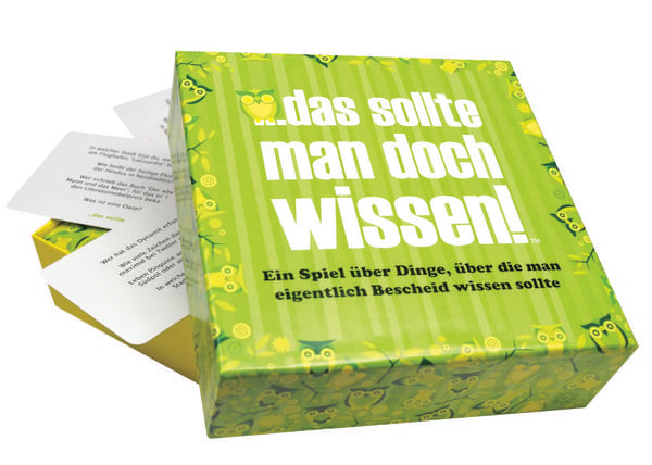 Produktbild: Pegasus - Das sollte man doch wissen!, Kartenspiel, Ratespiel
