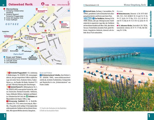 Reise Know-How Reiseführer Ostseeküste Mecklenburg-Vorpommern