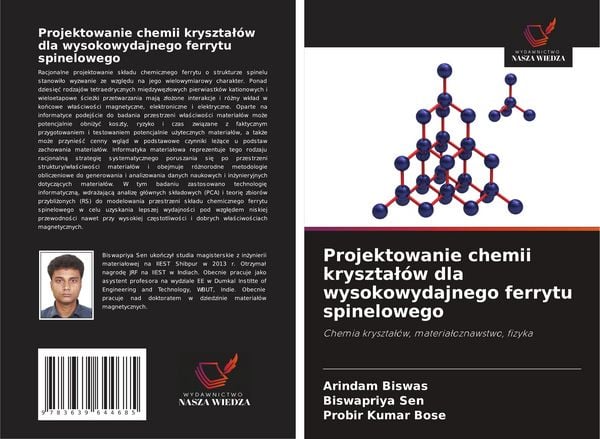Produktbild: Projektowanie chemii kryszta&iquest;&oacute;w dla wysokowydajnego ferrytu spinelowego