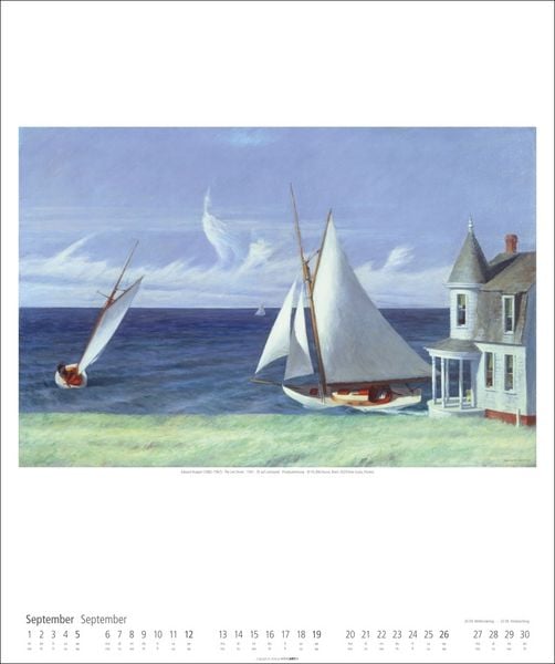 Produktbild: Edward Hopper Kalender 2027