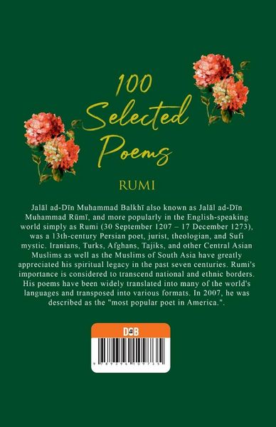 Produktbild: 100 Selected Poems, Rumi