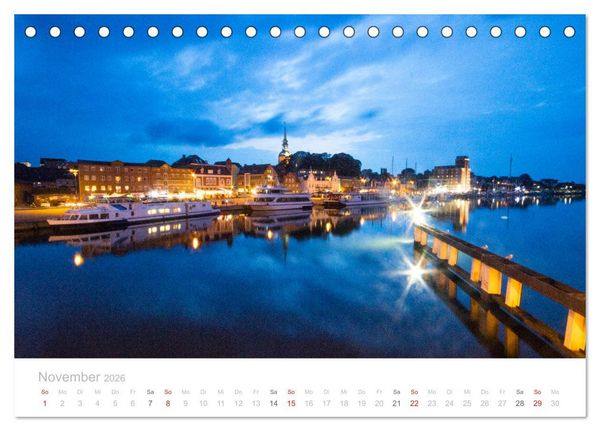 Produktbild: Kappeln an der Schlei (Tischkalender 2026 DIN A5 quer), CALVENDO Monatskalender