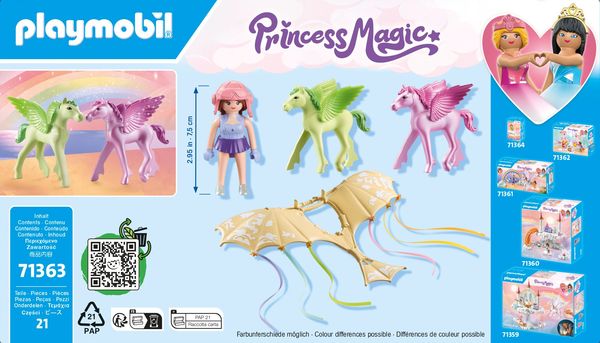 Produktbild: PLAYMOBIL 71363 Himmlischer Ausflug mit Pegasusfohlen