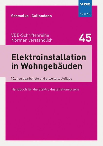 Produktbild: Elektroinstallation in Wohngebäuden