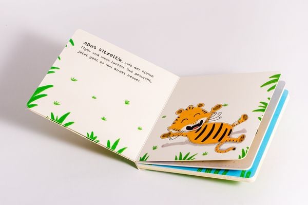 Produktbild: Tr&ouml;ste den Tiger &ndash; Ein F&uuml;hl-Mitmachbuch