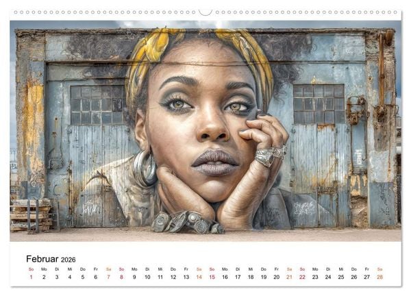 Produktbild: Street Art - Urban Colors (hochwertiger Premium Wandkalender 2026 DIN A2 quer), Kunstdruck in Hochglanz