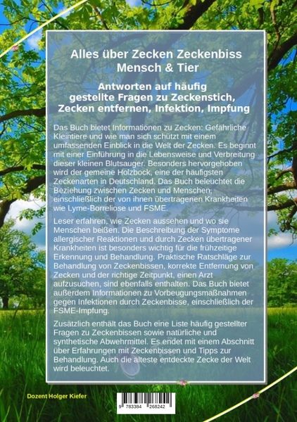 Produktbild: Alles &uuml;ber Zecken Zeckenbiss Mensch & Tier