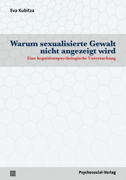 Produktbild: Warum sexualisierte Gewalt nicht angezeigt wird
