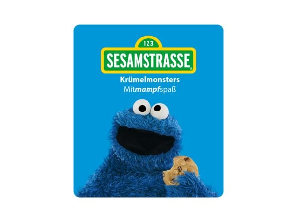 Produktbild: Content-Tonie: Sesamstra&szlig;e - Kr&uuml;melmonsters Mitmampfspa&szlig;