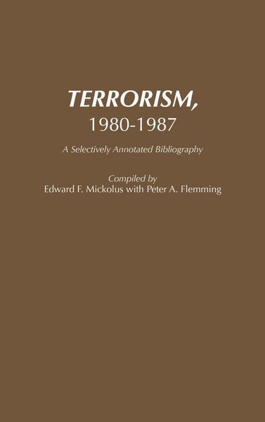 Produktbild: Terrorism, 1980-1987