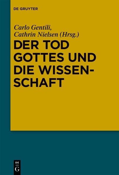 Produktbild: Der Tod Gottes und die Wissenschaft