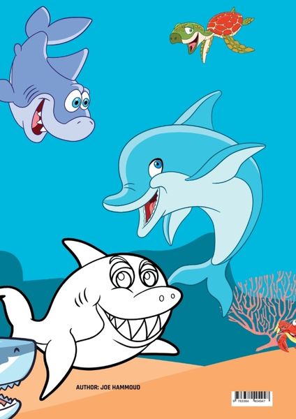 Produktbild: Coloring Book Sharks